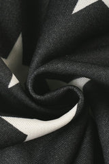 Star Jacquard Zip Hoodie