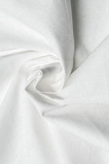 Cotton Linen Tie Long Sleeve Blouse