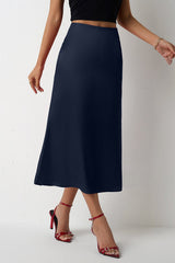 Mermaid Tail Satin Christmas Skirt