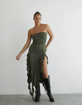 Aliza Mini Dress - Olive