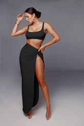 Baddie B Co-ord -Black