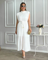 Lizel Midi Dress - White