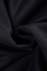 Rhinestone Letter Zip Hoodie