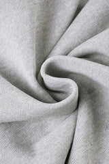 Faux Fur Collar Zip Hoodie