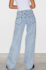 Classic Relaxed Fit Straight Leg Jeans