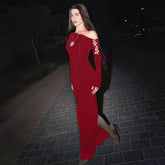 Tasmania Maxi Dress - Red