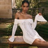 Crystal Dress - White