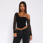 Black Mist Top - Black