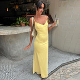 Watts Maxi Dress - Yellow