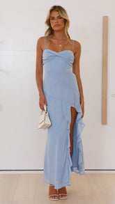 Crenn Maxi Dress - Blue