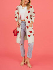 Heart Knit Cardigan