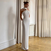 Mennekes Maxi Dress - White