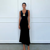 Verona Midi Dress - Black