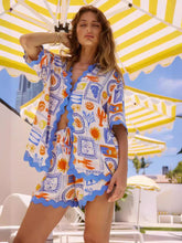 Beachside Breeze Co-ord - Blue