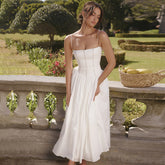 Queenstown Midi Dress - White