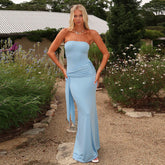 Crawley Maxi Dress - Blue