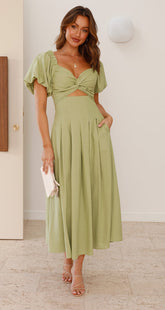 Algar Dress - Green