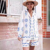 Salty Shores Co-ord - White