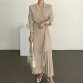 Reya Maxi Dress - Beige