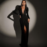 Angelina Maxi Dress - Black