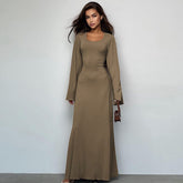 Elizabeth Maxi Dress - Khaki