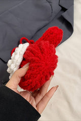 Christmas Crocheted Tree Reindeer Cute Crossbody Bag