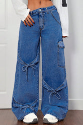Bow Tie Cargo Style Jean