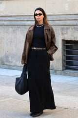 Vintage Lapel Leather Jacket