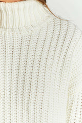 Casual Knit Turtleneck Sweater