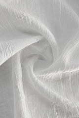 Tencel Sheer Tie Neck Blouse