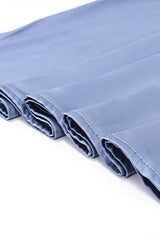 Satin Halter Off Shoulder Midi Dress