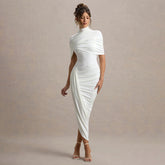 Deardorff Midi Dress - White