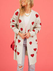 Heart Knit Cardigan