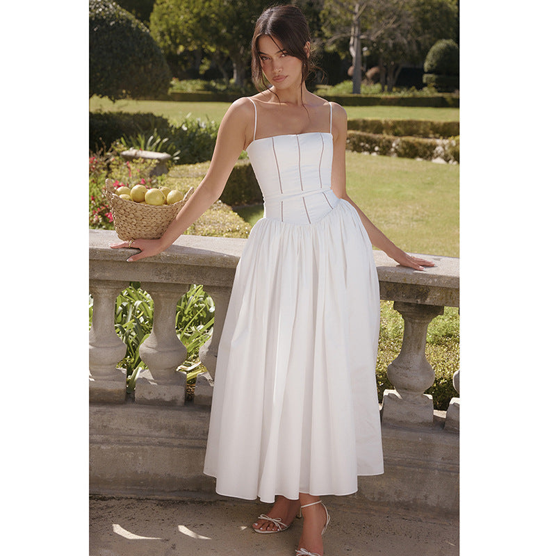 Queenstown Midi Dress - White