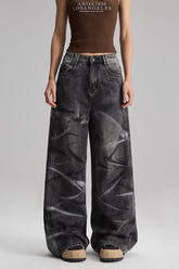 Loose Fit Straight Denim Jean