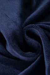 Faux Fur Velvet Zip Hoodie