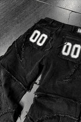 Convertible Zip Off Baggy Denim Jeans