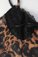 Leopard Cami Bodycon Mini Dress