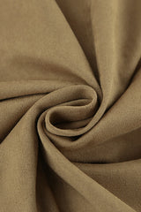 Loose Fit Suede Blazer Jacket