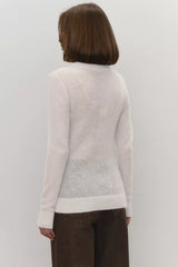 Lightweight Mohair Knit Sweater