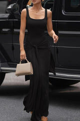 Cutenew High Street Classic Women Maxi Dress