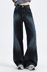 Relaxed Fit Floor Length Jean