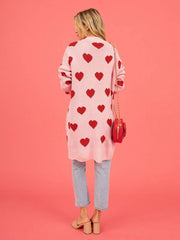 Heart Knit Cardigan