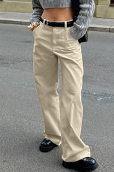 Cotton Loose Vintage Cargo Jean