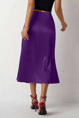 Mermaid Tail Satin Christmas Skirt