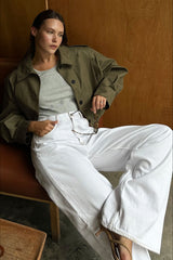 High Neck Long Sleeve Jacket