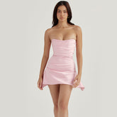 Cassio Mini Dress - Pink