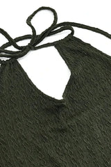 Knitted Halter Mini Dress