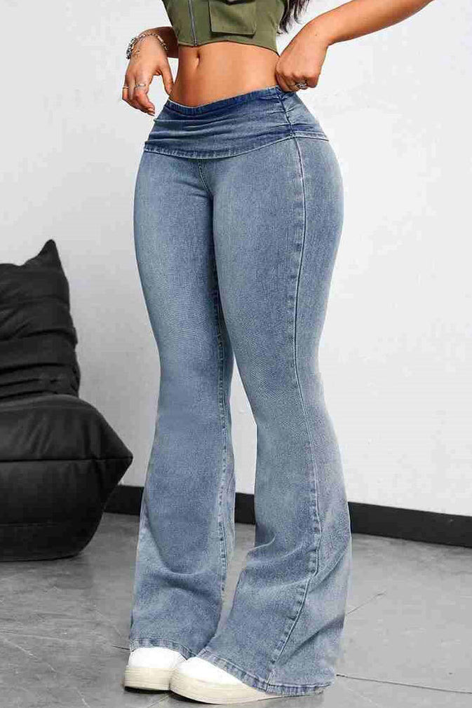Sexy Body Shaping Flare Jeans