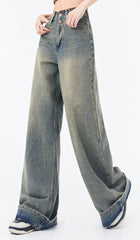 Vintage Ochre Straight Jean
